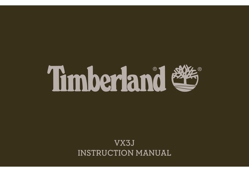 Timberland VX3J User manual