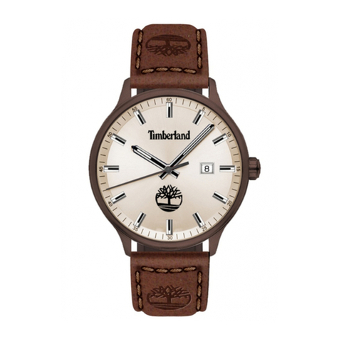Timberland AUTOMATIC 3H DATE User manual