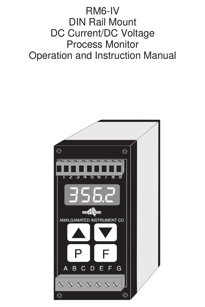 AMALGAMATED INSTRUMENT RM6-IV Guide
