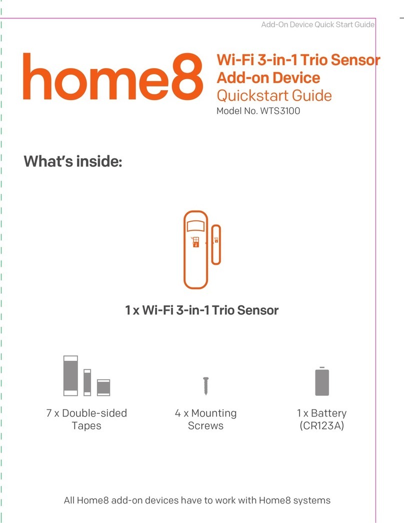 HOME8 WTS3100 quick start guide