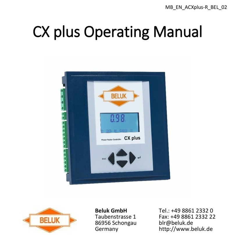 Beluk CX plus User manual