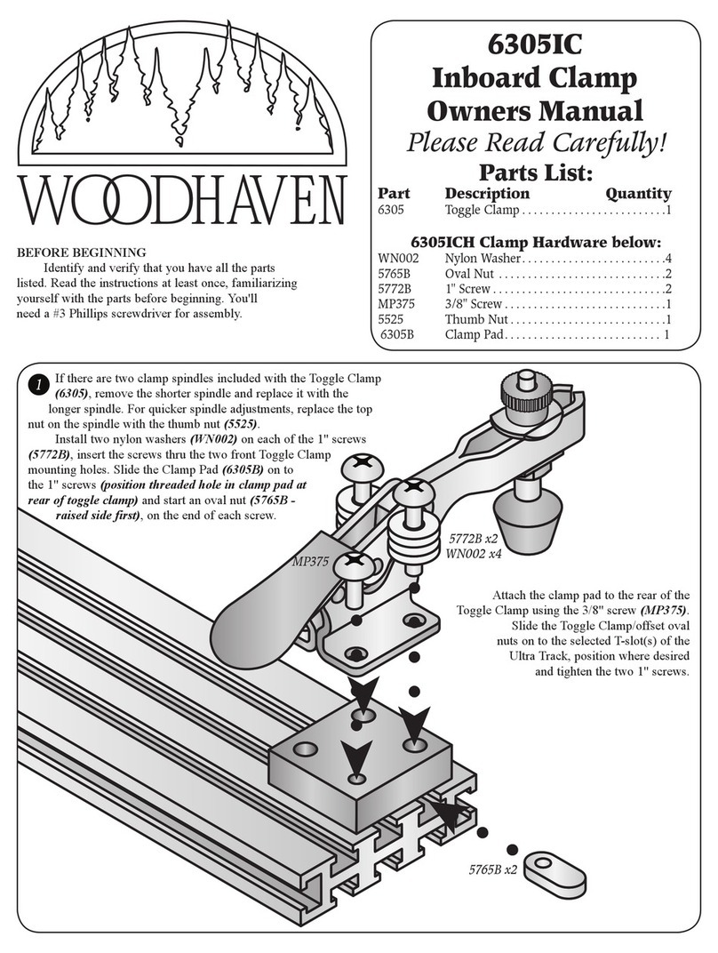 Woodhaven 6305IC User manual