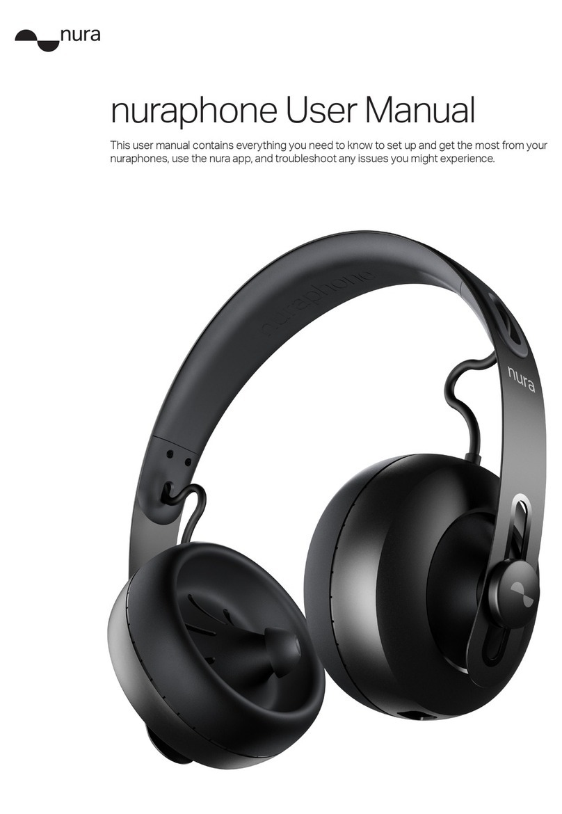 Nura nuraphone user manual