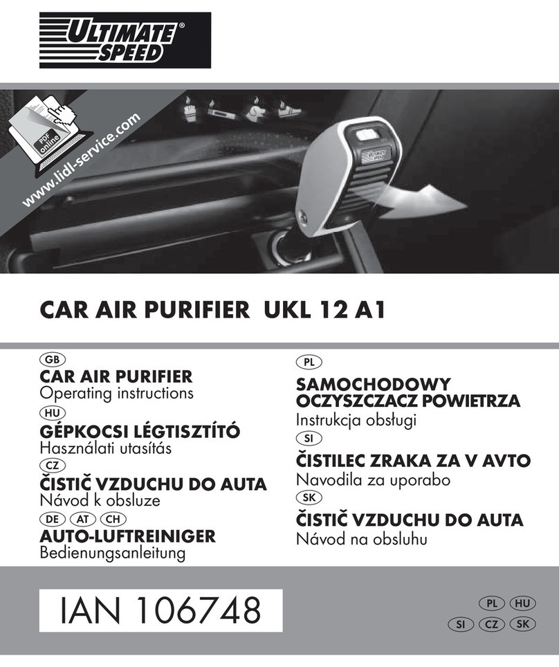 ULTIMATE SPEED UKL 12 A1 operating instructions