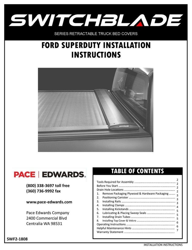 Pace Edwards SWITCHBLADE SW 2069 installation instructions