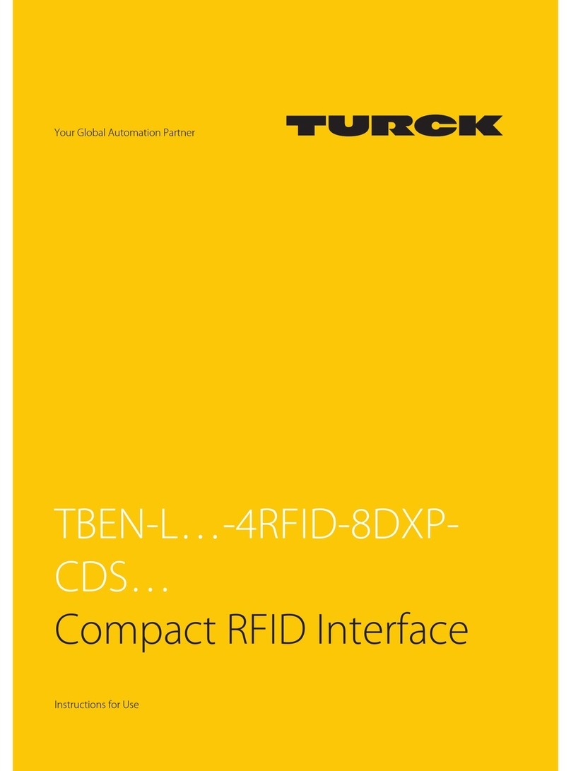 turck TBEN-L5-4RFID-8DXP-CDS Instructions for use