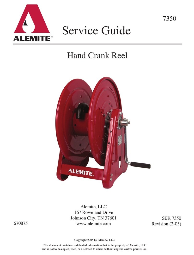 Alemite 7350 User manual