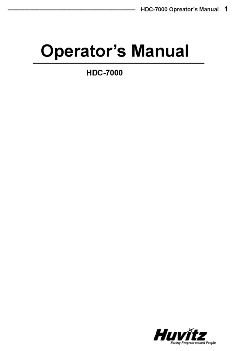 Huvitz HDC-7000 User manual Huvitz HDC-7000 User manual