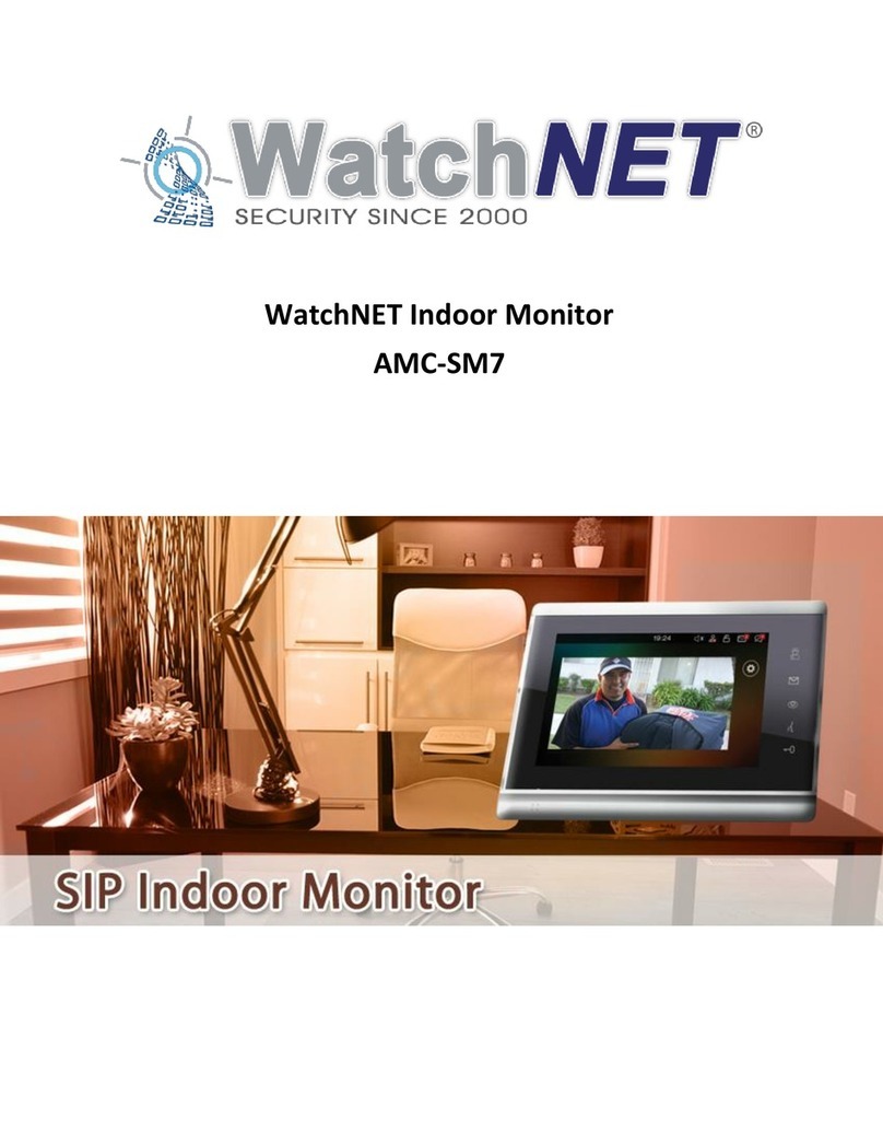 WatchNet AMC-SM7 User manual
