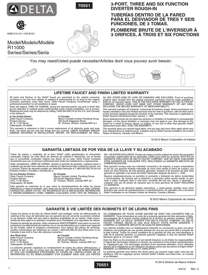 Delta R11000 User manual Delta R11000 User manual