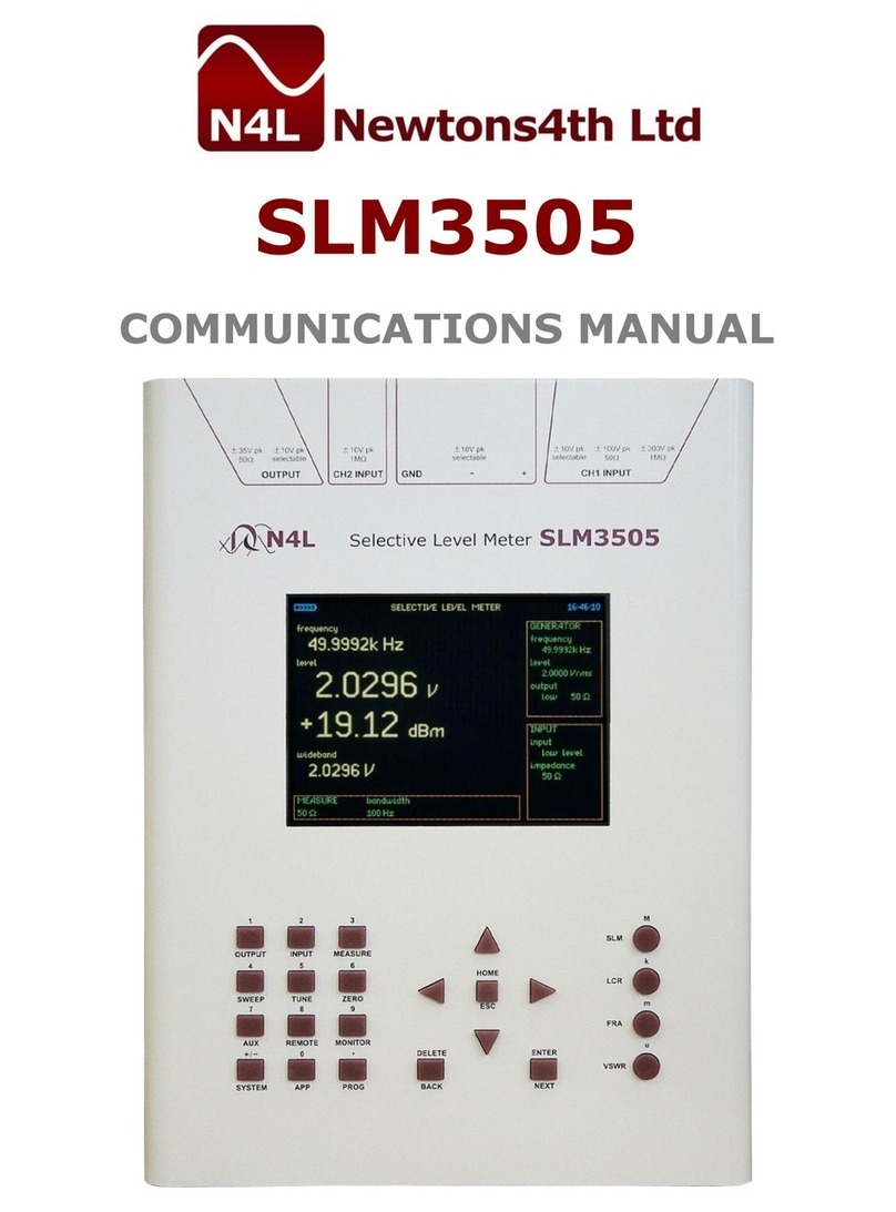 Newtons4th SLM3505 Use and care manual