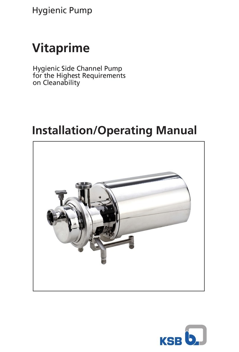 KSB Vitaprime Installation instructions