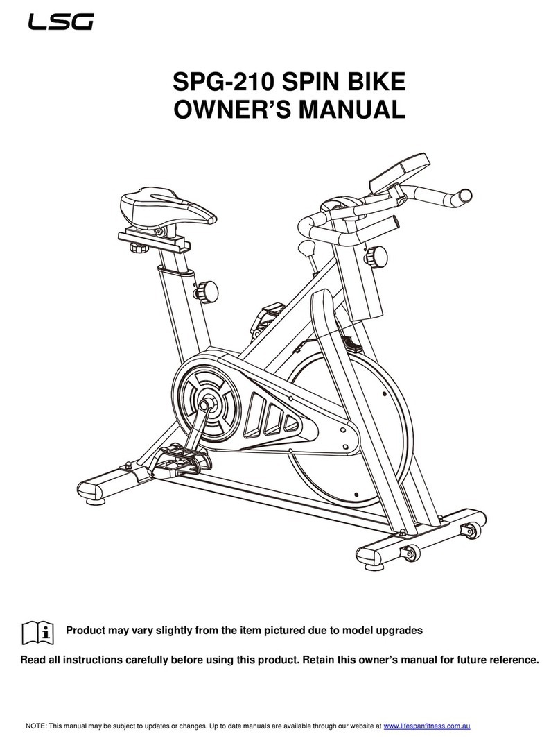 LSG SPG-210 User manual