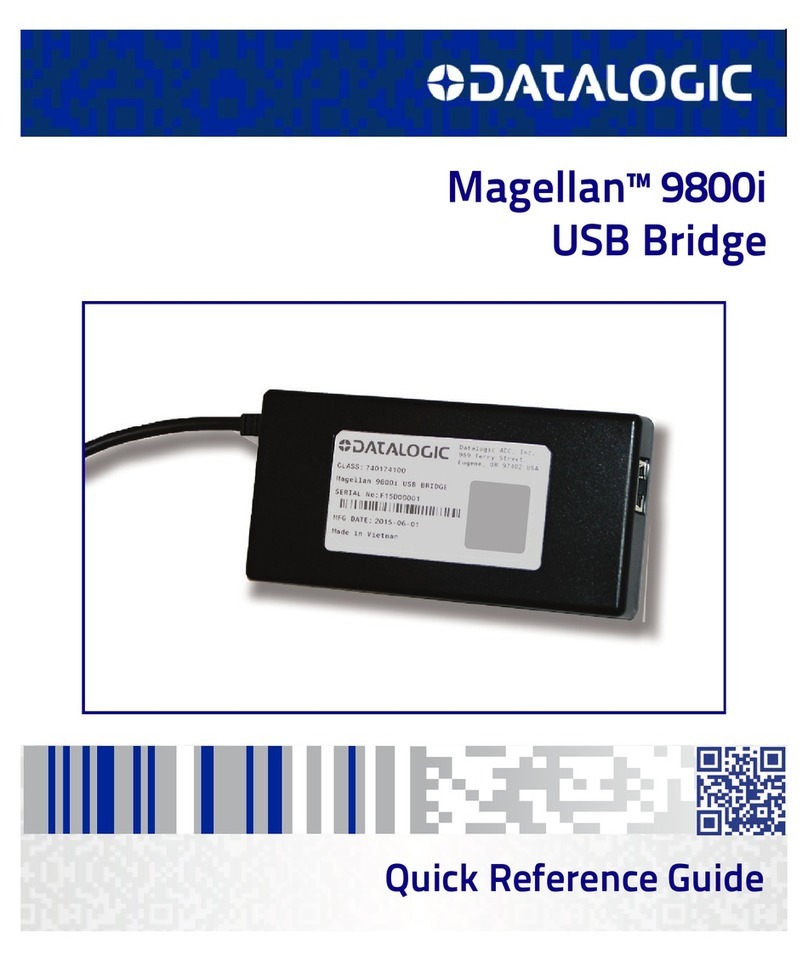 Datalogic Magellan 9800i Quick reference guide