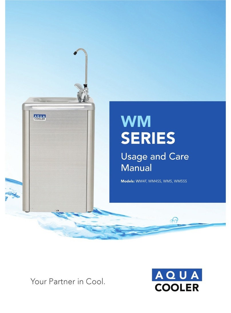 Aqua Cooler WM4F use and care manual