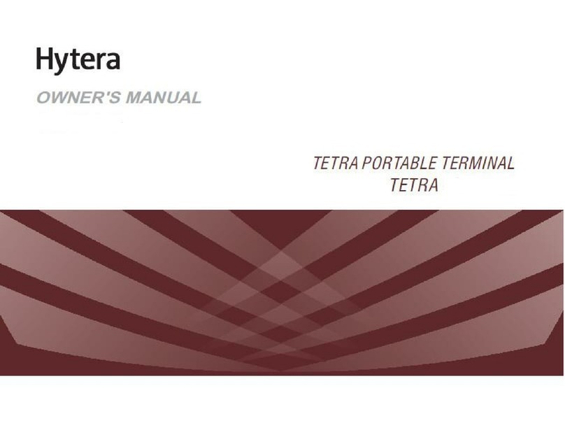 Hytera TETRA owner's manual