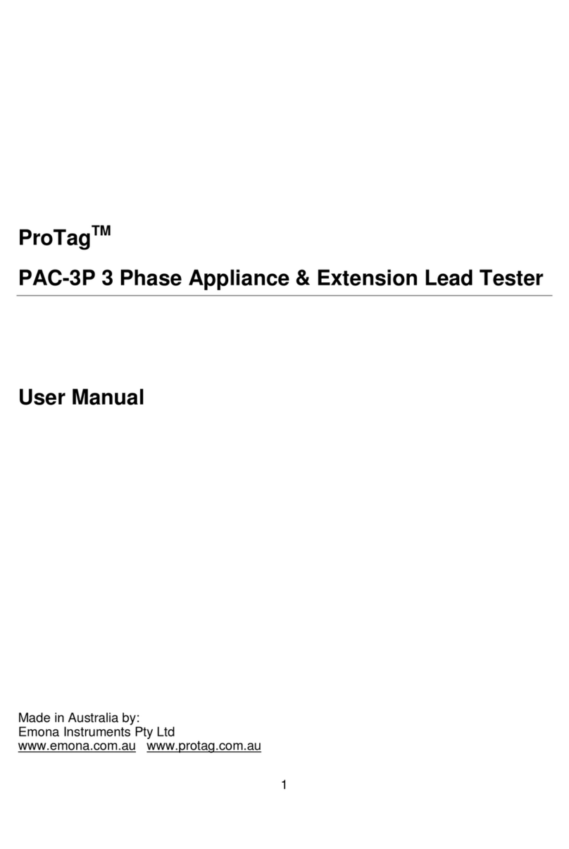 Emona Instruments Pty Ltd ProTag PAC-3P user manual