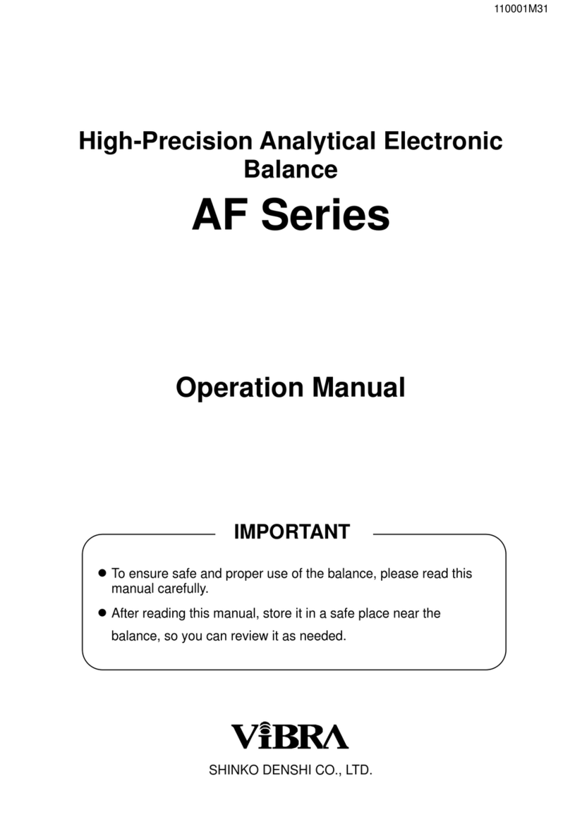 Vibra AF-220 Operation manual