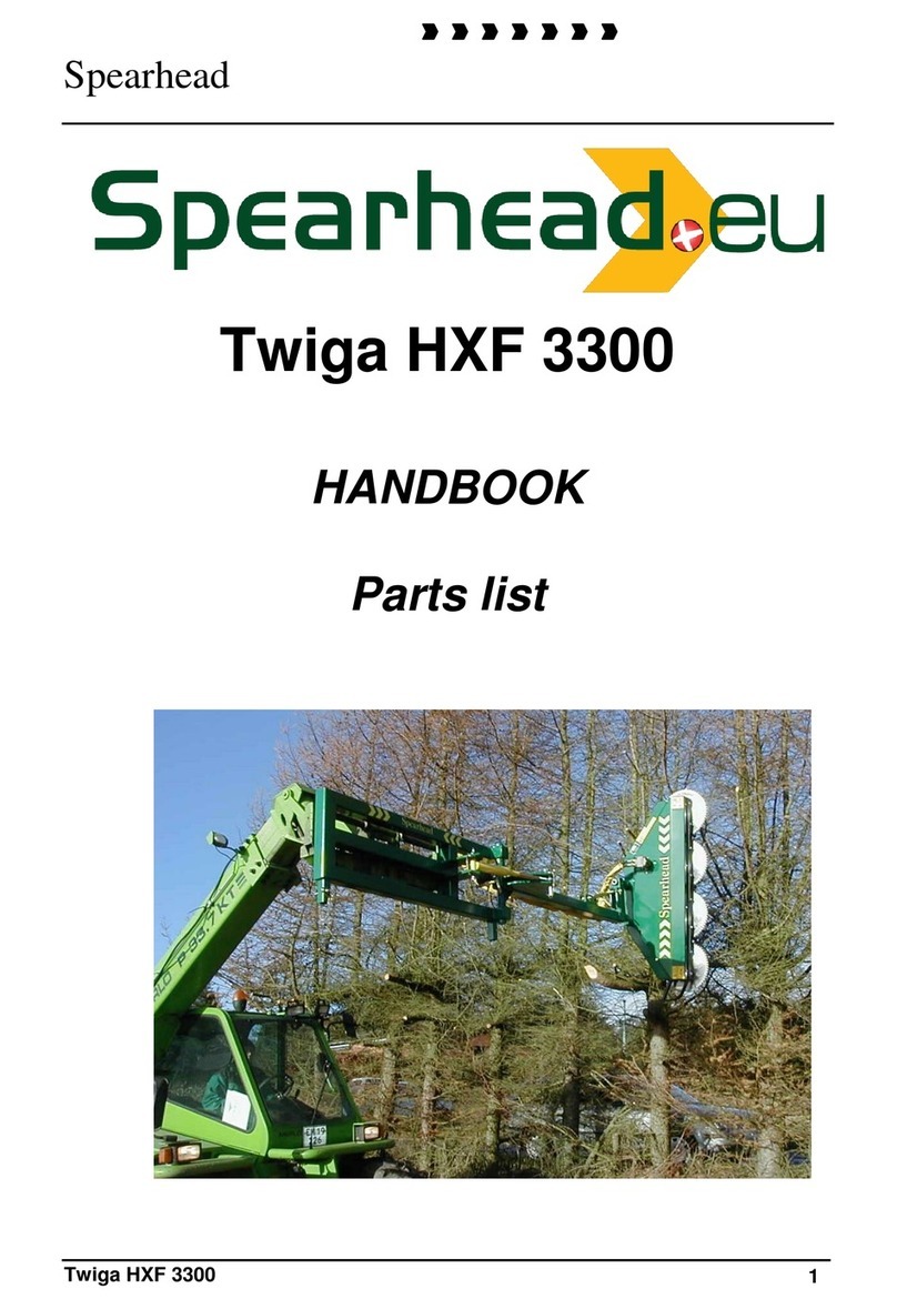 Spearhead Twiga HXF 3300 Handbook/Parts List