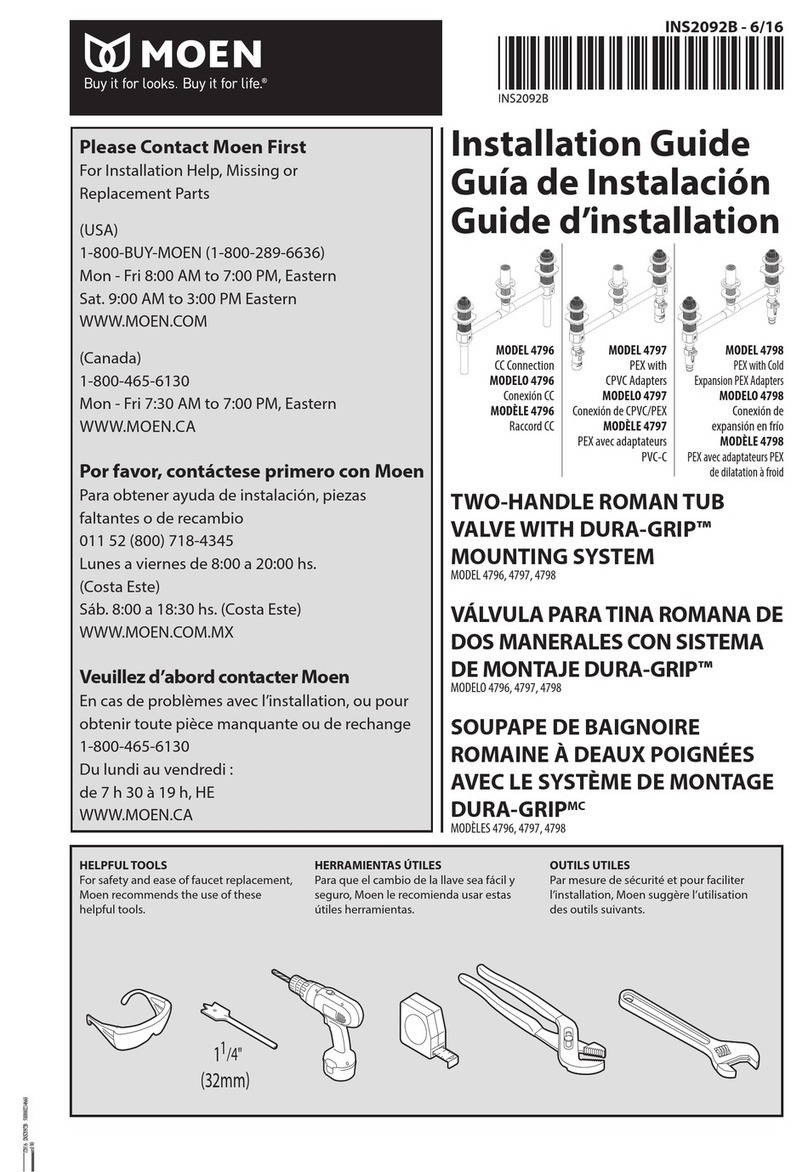 Moen 4796 User manual