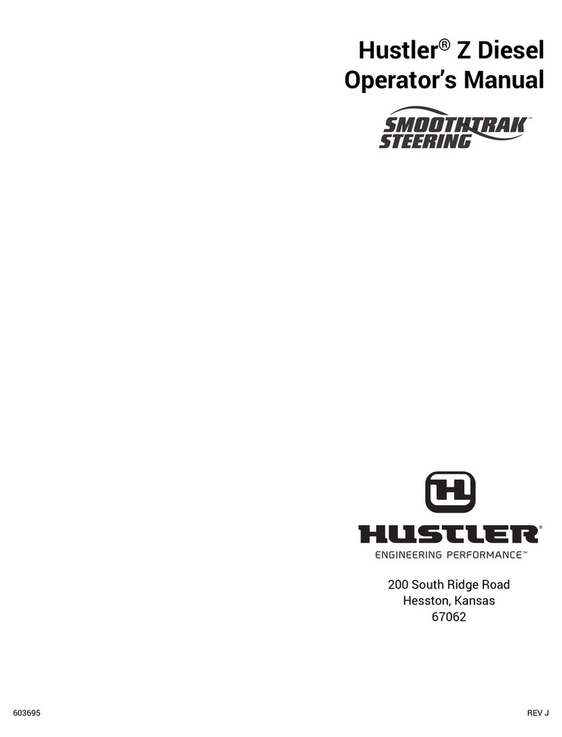 HUSTLER Super Z Diesel Operator's manual