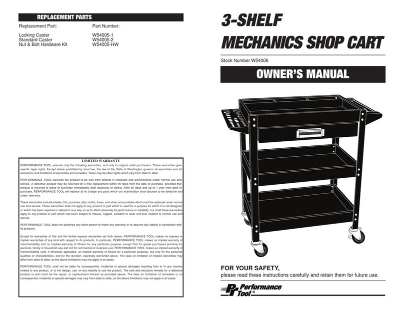 Performance Tool W54006 owner's manual