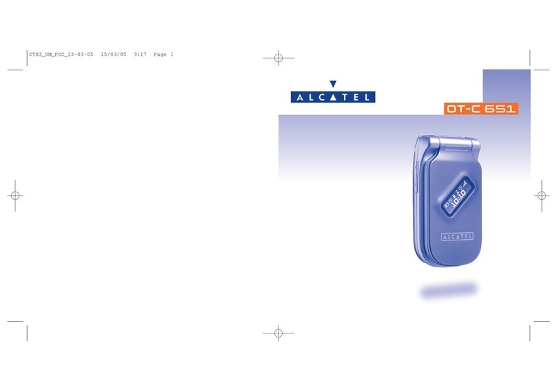 Alcatel OT-C 651 User manual