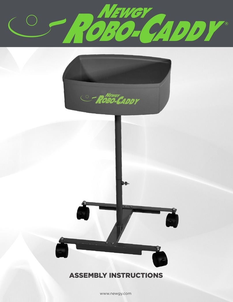 Newgy Robo-Caddy Assembly instructions