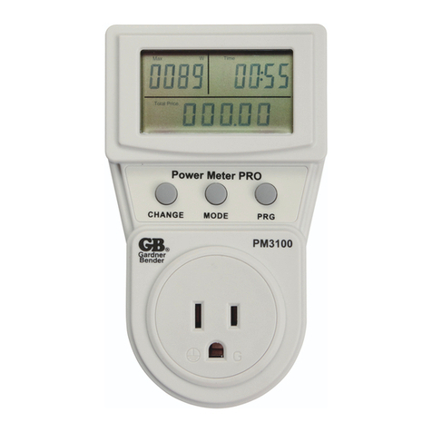 GB PM3100 operating instructions