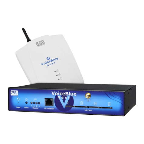 2N VoiceBlue Next User manual 2N VoiceBlue Next User manual