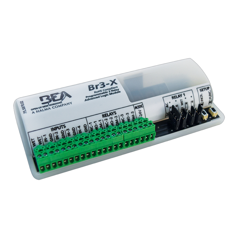 BEA Br3x User manual BEA Br3x User manual
