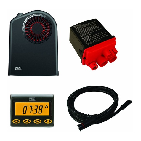DEFA WarmUp Bluetooth User manual DEFA WarmUp Bluetooth User manual