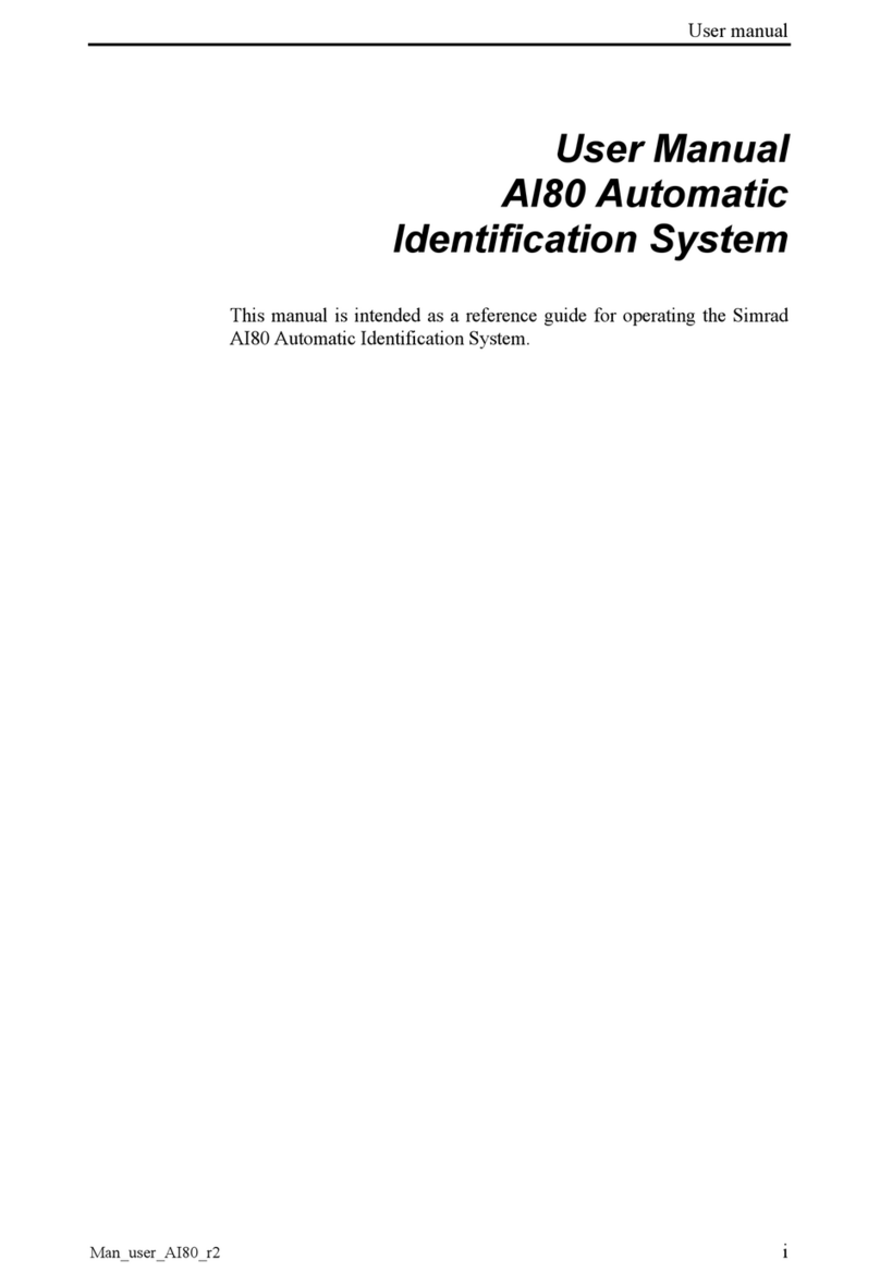 Simrad AI80 User manual