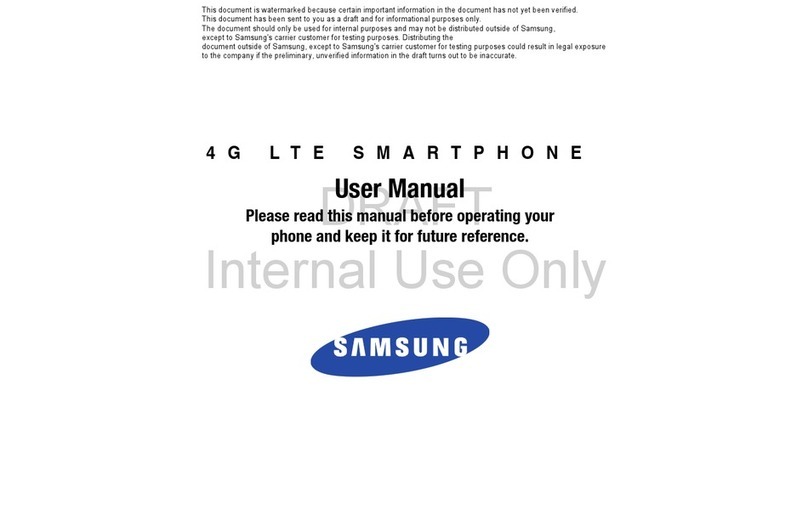 Samsung Galaxy S4 SGH-M919 T-Mobile User manual
