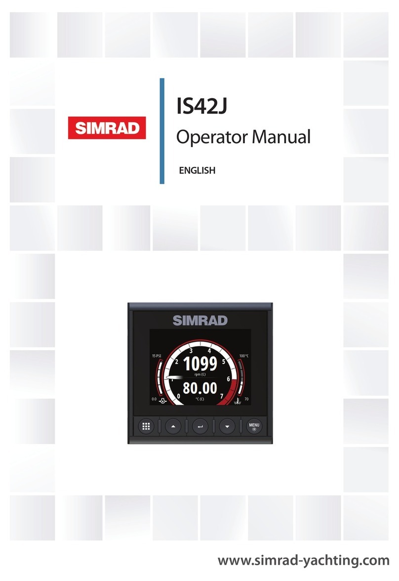 Simrad IS42J User manual Simrad IS42J User manual