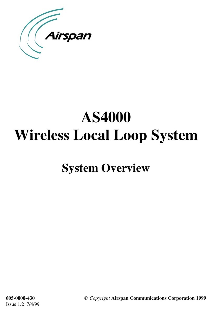 Airspan AS4000 Installation guide