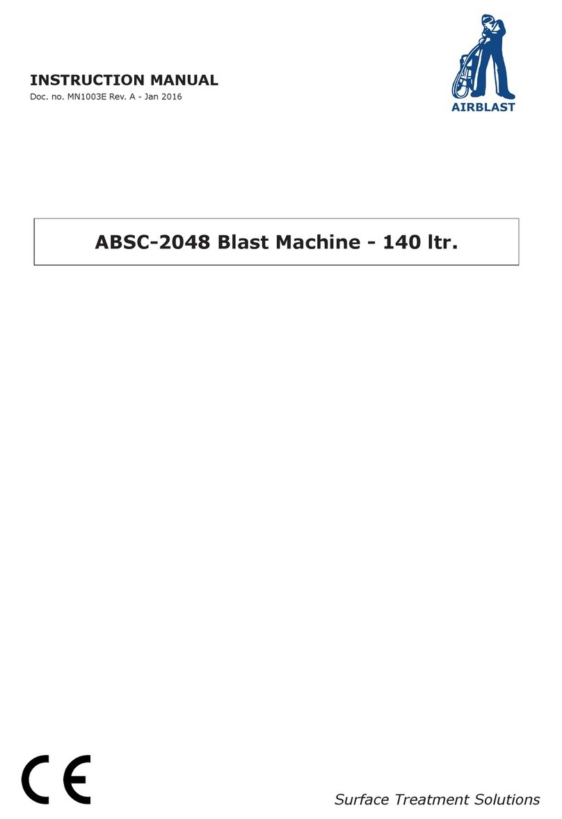 AIRBLAST ABSC-2048 User manual
