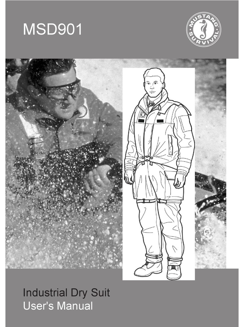 Mustang Survival MSD901 user manual