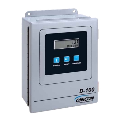Onicon D-100 Installation and operation guide