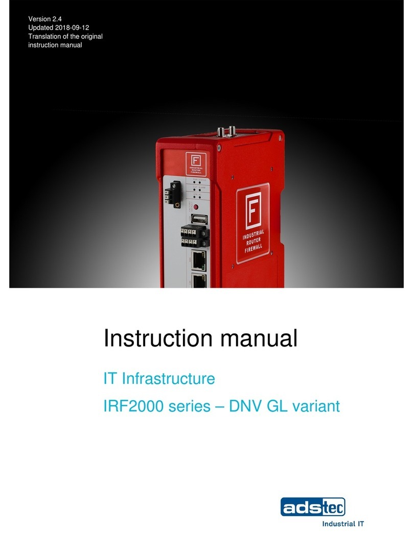 ADS-tec IRF2000 series instruction manual