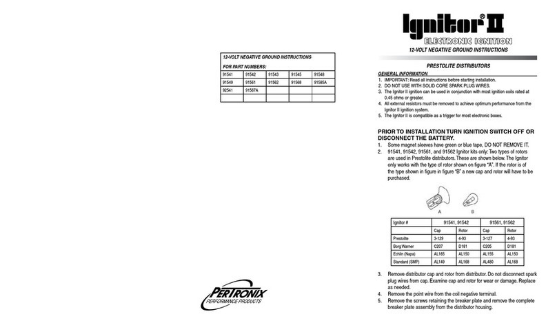 PerTronix Ignitor II User manual