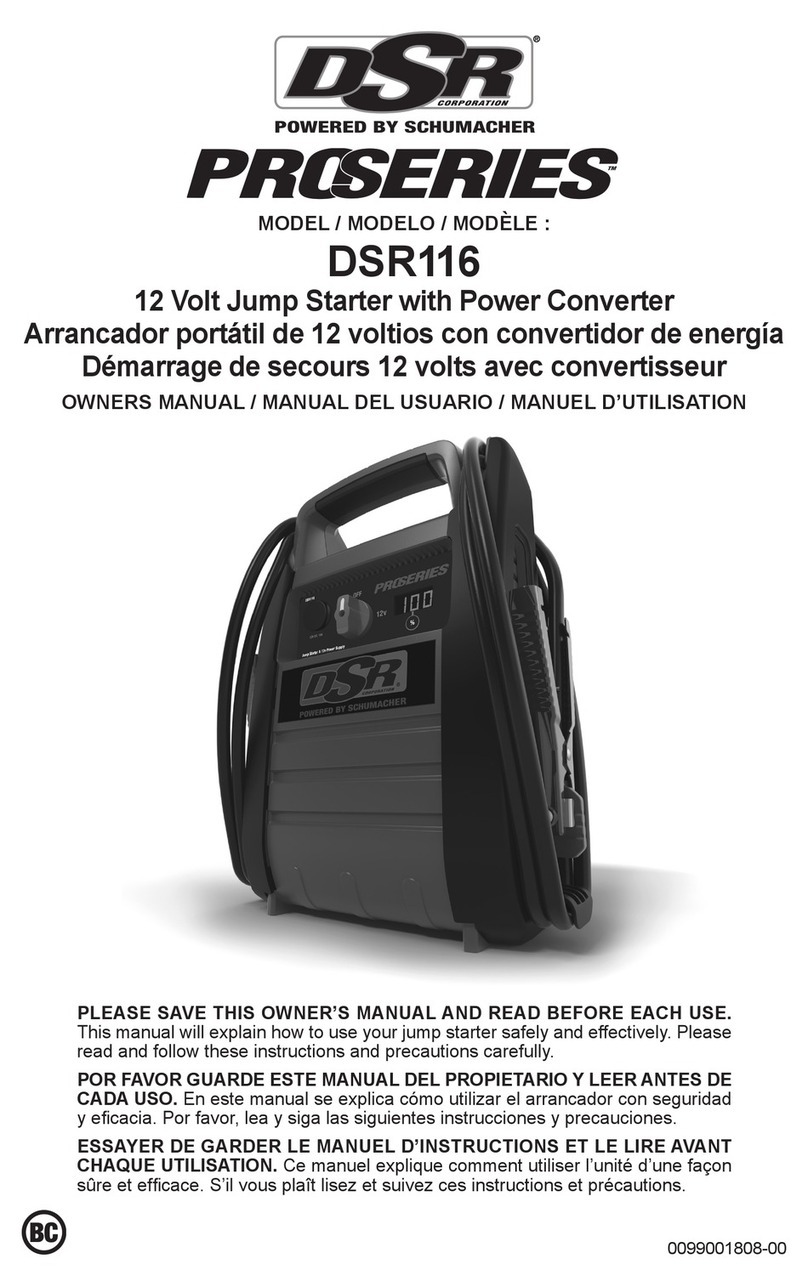 DSR Pro Series User manual