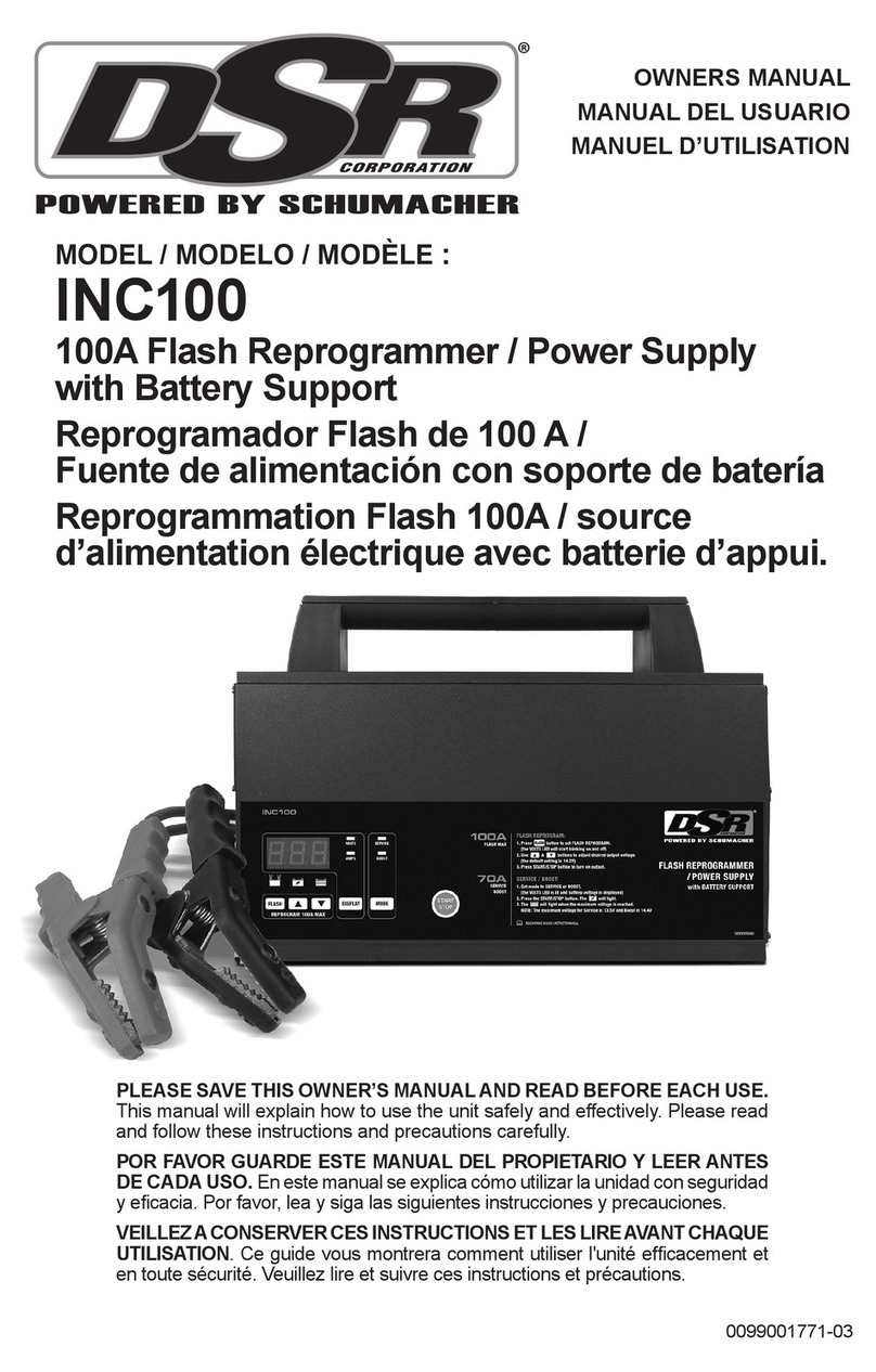 DSR INC100 owner's manual