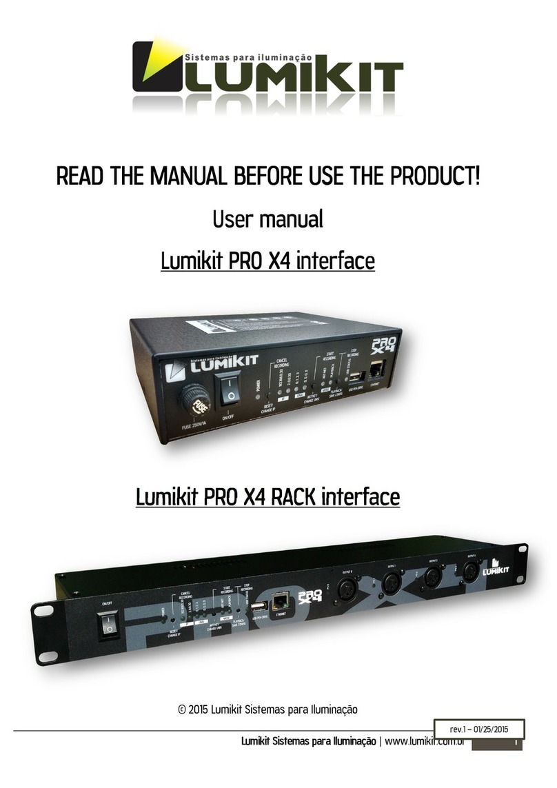 Lumikit PRO X4 user manual