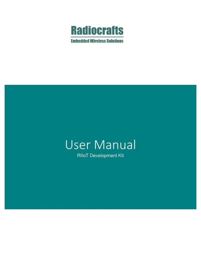 Radiocrafts RIIoT User manual