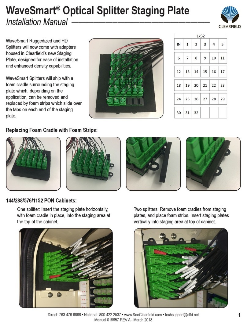 Clearfield WaveSmart installation manual