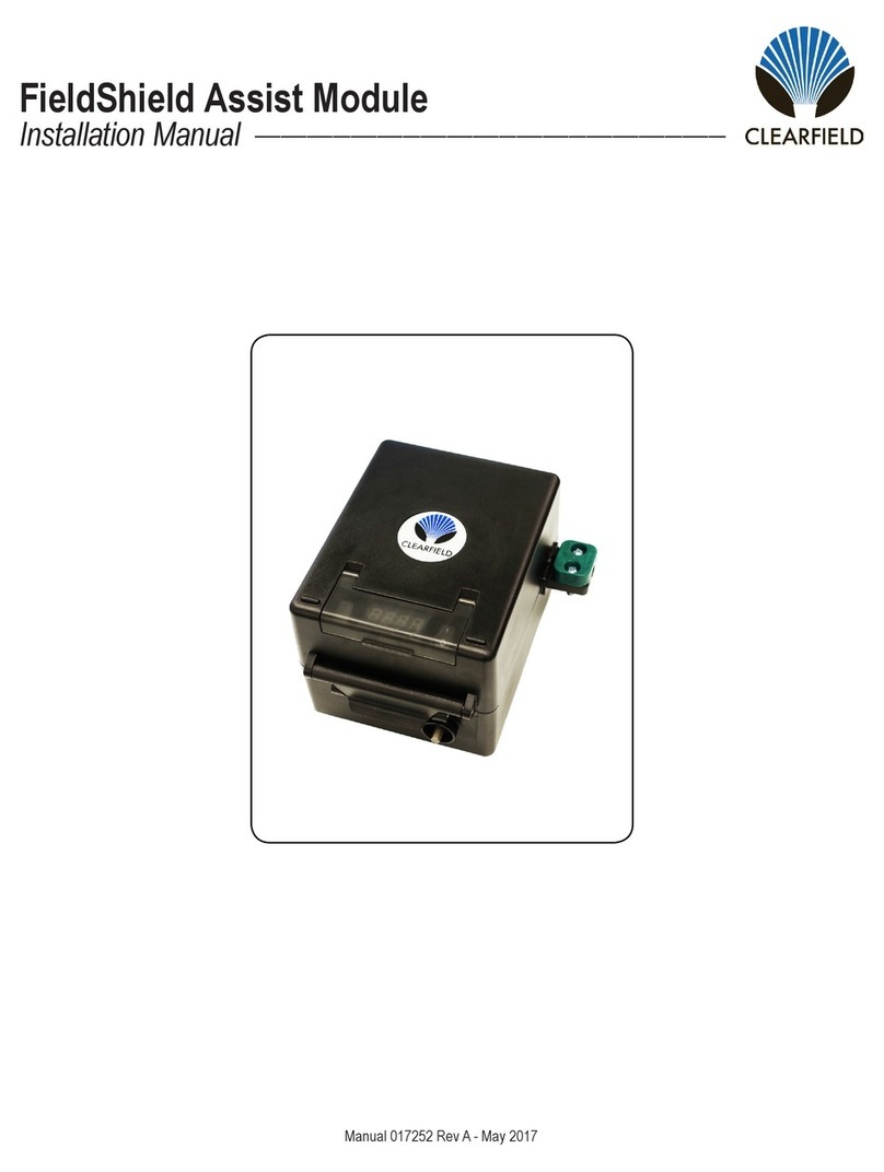Clearfield FieldShield  Assist installation manual