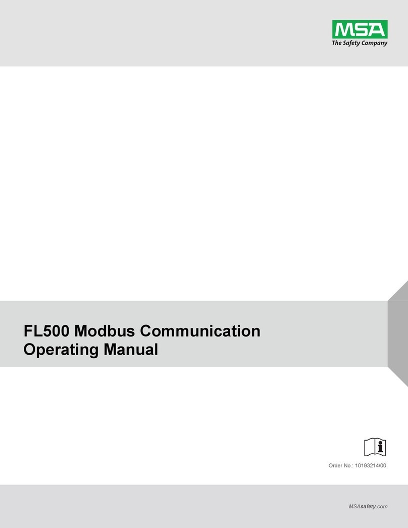 MSA FL500 UV/IR operating manual