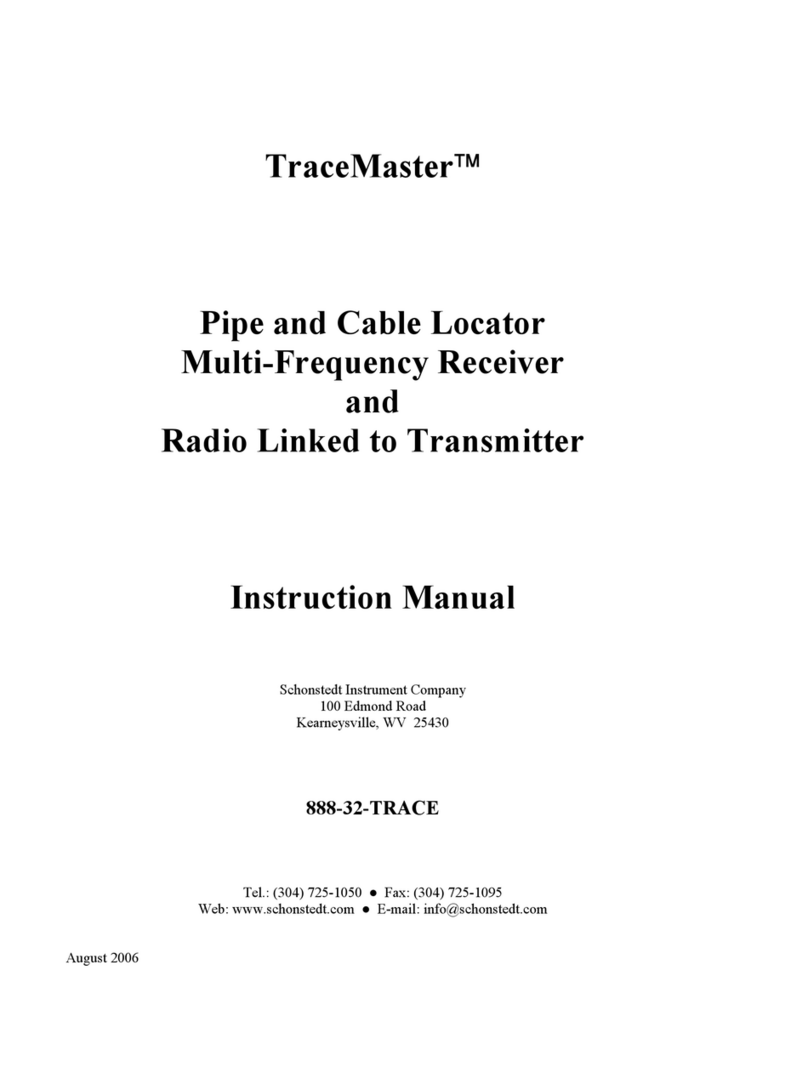 Schonstedt Instrument TraceMaster User manual