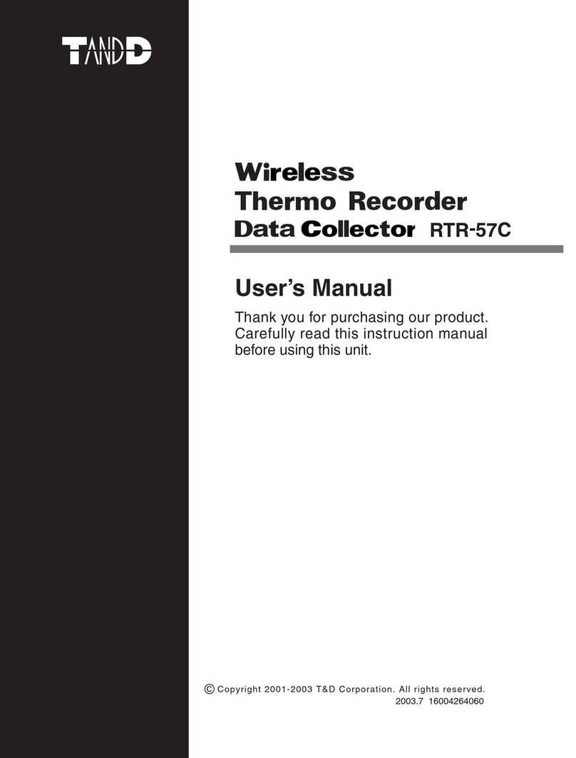 T&D RTR-57C User manual